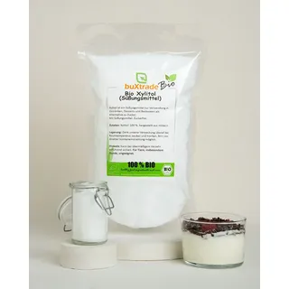 100 g | BIO Xylitol | GMO frei | Buxtrade | Süßungsmittel | Bio Qualität | Xylit