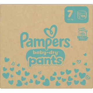 Pampers Baby-Dry Pants Gr. 7 (15+ kg) 126 St.