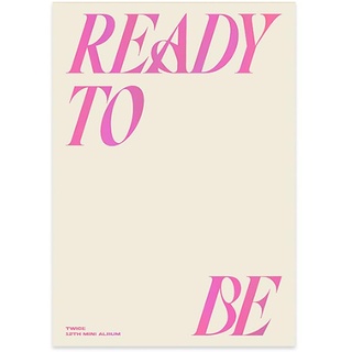 TWICE - READY TO BE 12th Mini Album+Pre-Order Benefit+Folded Poster (READY ver, 1 Folded Poster)