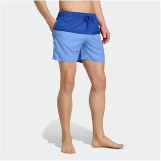 adidas Colorblock 5 ́ ́ Badeshorts - Semi Lucid Blue / Blue Fusion - L