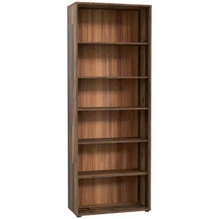 Forte Tempra Standregal 73,7 x 34,8 x 197,5 cm Braun