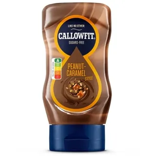 Callowfit Peanut Caramel Style Sauce, 300ml