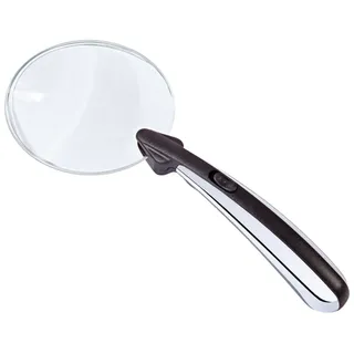 Wedo Lupe schwarz 2,2-fach, Ø 80,0 mm