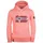 Pullover mit Kapuze in Antik-Rosa Gr 110