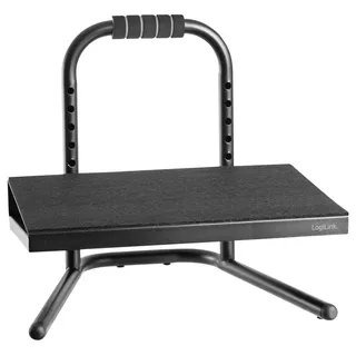 Logilink EO0007 Fußstütze (B x T) 400 mm x 339 mm ergonomisch, höhenverstellbar, mit Schaumstoff-Belag Schwarz