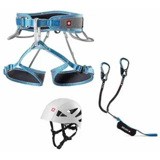 Ocùn Ocun Twist Tech Eco Captur Pro Klettersteigset - Grey / Blue - L-XL