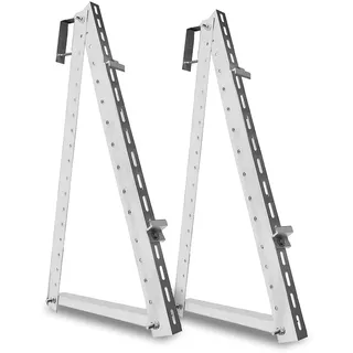 ALLDREI® Balkonkraftwerk Halterung Solarpanel Balkon - Solarmodule Halterung verstellbar Winkel 0-40°, PV-Halterung für Geländer, Wand, Wandhalterung für 2 Stück Panel, 0% MwSt.