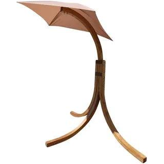 AS-S Hängesesselgestell aus Holz Lärche für Hängesessel (nur Gestell ohne Sessel), Modell:3 Beine