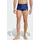 3S Boxer-Badehose Dark Blue/White L