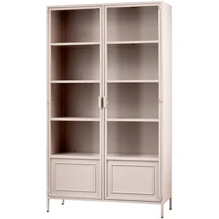 Woood Vitrine Ronja 110 x 43 x 189 cm Rosa/Pink
