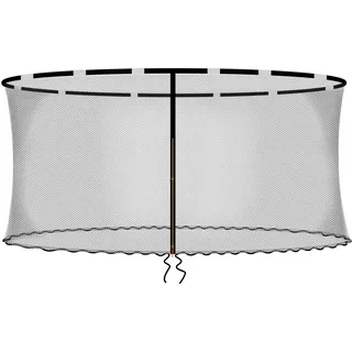 Baunsal® Trampolin Sicherheitsnetz Ø 427 cm (FGIS) für 12 Netzstangen Netzhöhe 180 cm Ersatzteile Netz Schutznetz Kindertrampolin Ersatznetz Gartentrampolin Outdoor