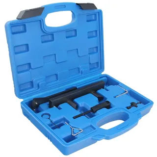 GEPCO Motor-Einstellwerkzeug für Zahnriemenwechsel - Kompatibel mit VW Golf V VI, Touran, Passat, Audi A3 A4 A6 TT, Seat Leon, Skoda Octavia Superb - 2.0 FSI TFSI Motoren - OEM T40011, T10115, T10092