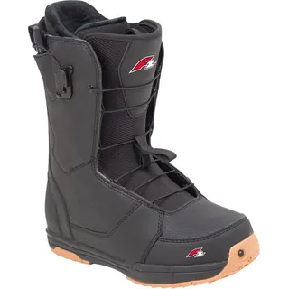 F2 Herren Snowboard Softboots Air Gr. 46 (MP 30,0) Schwarz 2024/25 - schwarz
