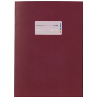 Herma Heftumschlag glatt weinrot Papier DIN A5