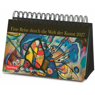 Harenberg Eine Reise durch die Welt der Kunst Premiumkalender 2027 - 365 Meisterwerke