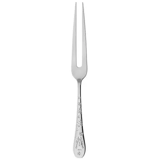 Villeroy & Boch Toy's Delight Fleischgabel Silber, Spülmaschinenfest, Servierbesteck Hochglanzpoliert, Weihnachtsdeko, Besteck Weihnachten, Edelstahl