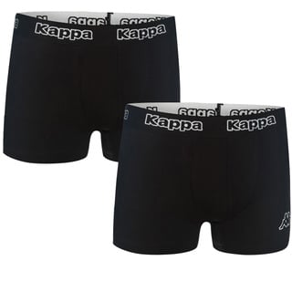 Kappa Boxershorts schwarz L 2er Pack