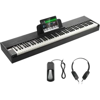 Vevor 88 Tasten, Elektrisches Klavier, Dual Keyboard Sustain Pedal