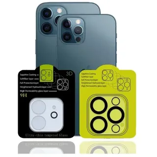 Generisch 2 Stück Kameraschutz Glas für iPhone 16/15/14/13 (Pro & Pro Max) – Rückkamera Panzerglas Transparent (2, Transparent mit schwarzem Ring, Apple iPhone 14 Pro/Pro Max)