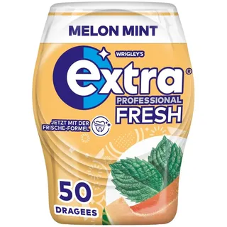 Extra® PROFESSIONAL FRESH MELON MINT Kaugummis 50 Dragees