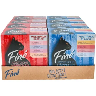 Finé Köstliche Häppchen verschiedene Sorten 680g, 8er Pack