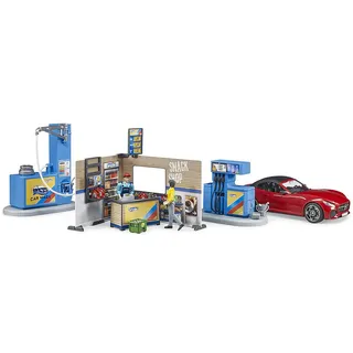 Bruder bworld Tankstelle mit Waschplatz