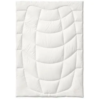 Kauffmann Bambus Steppdecke 140x200 cm leicht - Weiß,