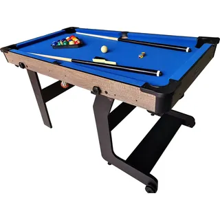 TopTable Fun Fold-Up Holz (klappbar) 5ft - Billardtisch Pool