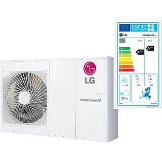 LG Luft-/Wasser-Wärmepumpe THERMA V R32 Monobloc S 5,5 kW 230V/50Hz - HM051MR.U44