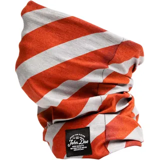 John Doe Stripes Multifunktionstuch (White/Red)