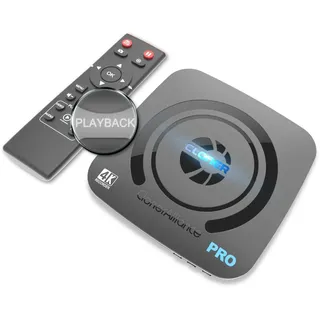 ClonerAlliance UHD Pro, 4K-Videorekorder, HDMI-Capture-DVR mit H.265/H.264-Codec, Cinematic-Aufnahme mit 24fps (bis zu 30fps), 4K@60fps Passthrough, Aufnahme pausieren/fortsetzen.