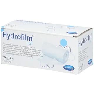 Hartmann Hydrofilm roll wasserdichter Folienverband 10cmx2m 1 st