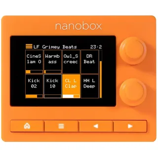 1010 Music 1010music nanobox tangerine, Synthesizer, Orange