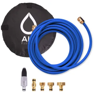 Alb Filter Schlauchset für Wohnmobil und Camping 5 m Blau