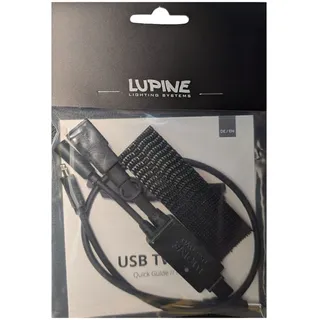Lupine USB TWO Apple Ladekabel gerade (+)