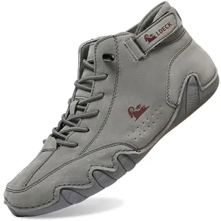 Womens Trainers Alpaca Barfuss Schuhe Damen Ergonomischer Sommer Barfußschuhe Paar Wasserdicht & Schmerzlindernder Leder-Barfußschuh Atmungsaktive Orthopädische Barfuss - 42 EU