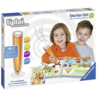 Ravensburger tiptoi Starter-Set Stift und Wörter-Bilderbuch