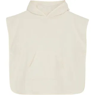 PIPPI Babywear Bademantel "Hooded Bath Poncho" in Weiß | Gr.: 86/92