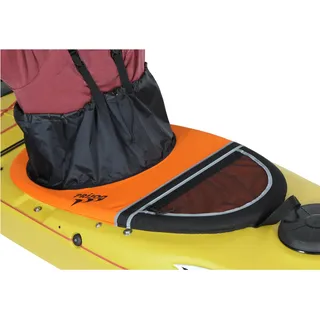 Prijon Nylon Spritzdecke Traveller schwarz/Orange Größe 7 110 cm für Kajak CL 430