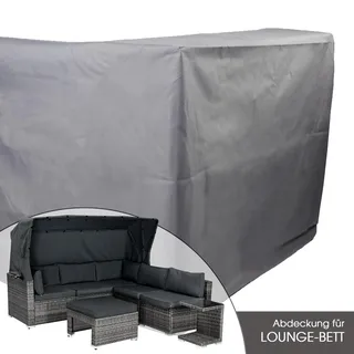 Sonneninsel Lounge Insel Gartenmöbel Sitzgruppe Poly Rattan Garten Liege BRAST