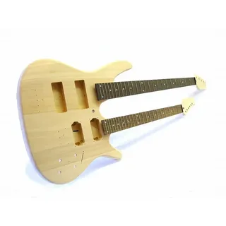 Bausatz Doppelhals/DIY Kit Double Neck "ML-Factory" Gitarre + Bass