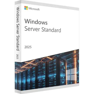 Microsoft Windows Server 2025 Standard – Lebenslange Lizenz