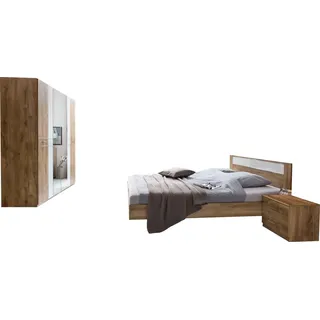 WIMEX Petra/Pamela, (Set, 4 St.), Schlafzimmermöbel-Sets, 93035011-0 braun