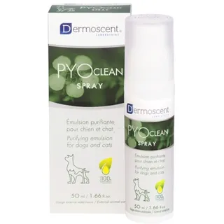Dermoscent Pyo Clean Spray Hond Kat 50 ml