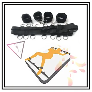 WreGmgg sex toy Fest und bequem! Geradlinige Nylon-Bettgurte bringen Ihnen ein beruhigendes Schlaferlebnis!