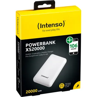 Intenso XS20000 weiß