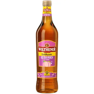 Wilthener I Goldkrone I Ice Tea Peach Likör I Perfekt für den Sommer I 22% Vol. I 700 ml