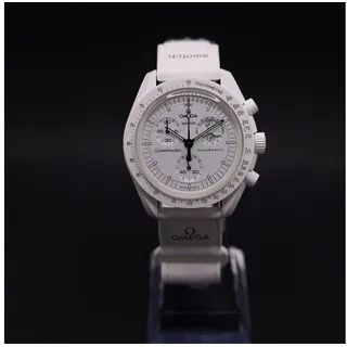 Swatch Mission to the Moonphase Snoopy Edelstahl 44 mm SO33W700