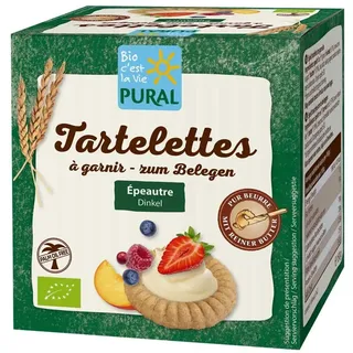 Pural Tartelettes Dinkel zum Belegen bio