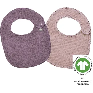 Wörner »at home Druckknopflatz 22x29 cm 2er Set« Baby, rosa